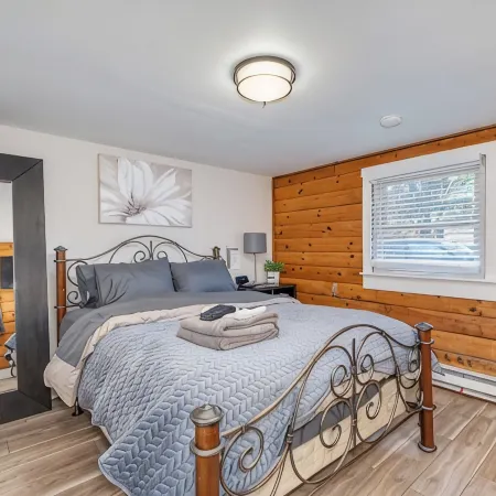 Secluded Pet-Friendly High-Tech Log Cabin in the Woods