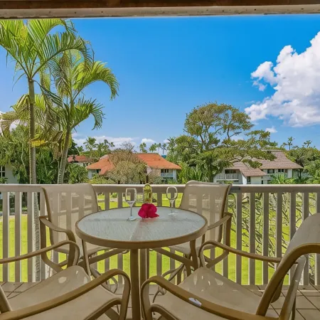 Kiahuna Paradise condo with A/C
