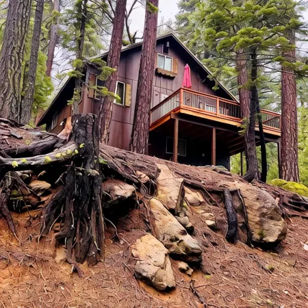 Cozy Cabin in the woods.