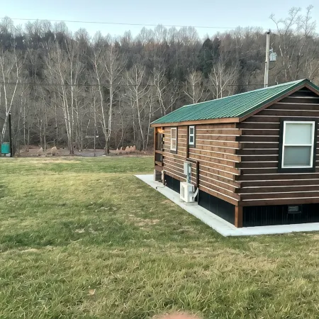 Tiny Cabin Along the River