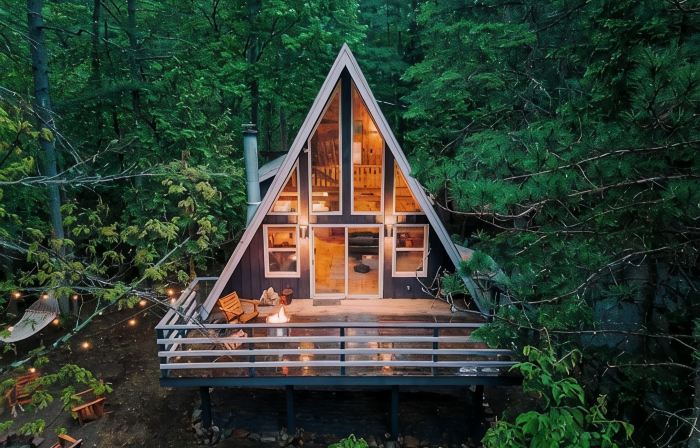 A-frame w/ sauna near Whiteface & Lake Placid, NY