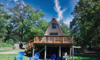 Waterfront Home with Pier Lake O' the Pines - Acorn Timbers