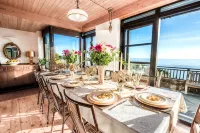 Seaside Fairy Tale Swiss Chalet, Unbelievable Sea View & Beach - Boutique