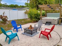 The Family Escape Hot Tub & BBQ Near Irb Hotels near Sky Zone Trampoline Park