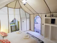 Sleeping in a Luxury Tent in Merzouga Desert ! - Mountain view