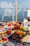 Malangen Resort - servizio colazione