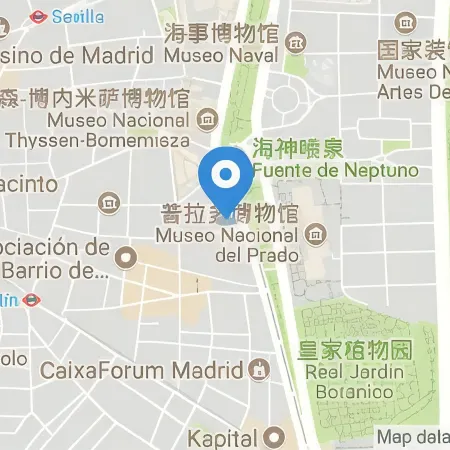 Mercure Madrid Centro Отели рядом с достопримечательностью «Бульвар Пасео-дель-Прадо»