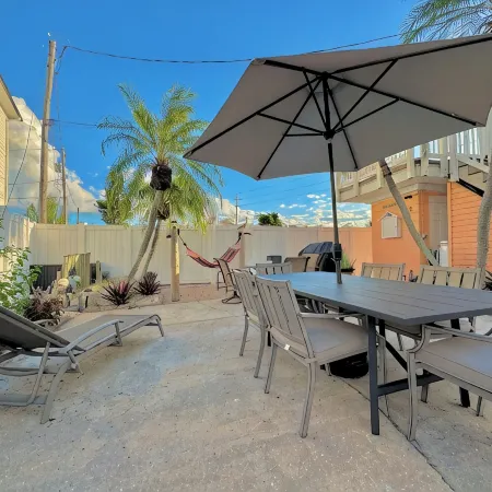 Gulf & Sunset Views!!!  1BR Apt. B is a Centrally Located, walk to all location