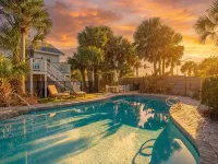 Large Pool. Private Beach Path. Vilano Beach House Closest to Historic St. Aug. - สระว่ายน้ำส่วนตัว