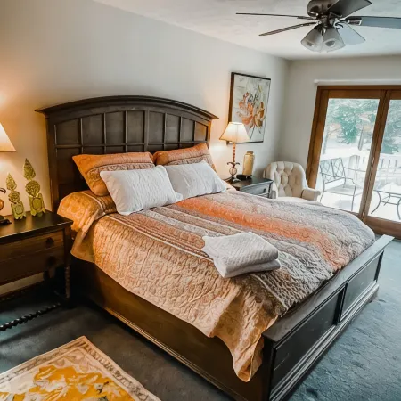 Spacious Lake house with Double Boat Dock & Gently Sloping Lot