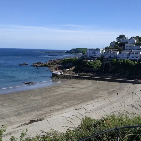Dog friendly detached Nancecliff Cottage-enclosed garden & ocean view-Cornwall