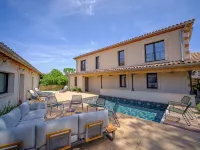 Family villa for 16 with pool and spa 50m from the beach - 3 étoiles
