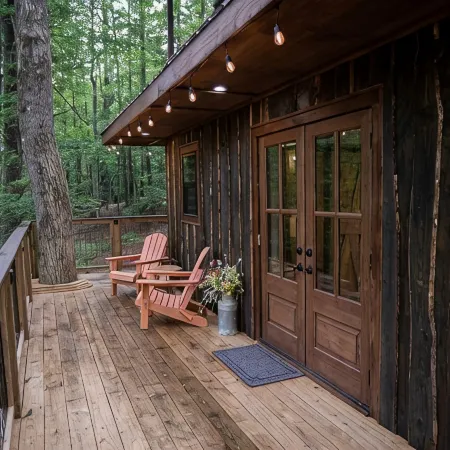 Tech Time: Secluded Treehouse Overlooking Creek