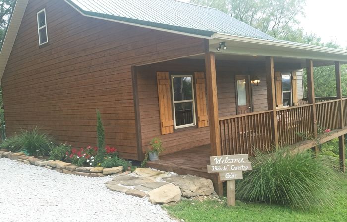 Come enjoy this newly built Hillside country Cabin  located near buffalo river