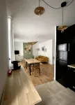Champagne! Spacious apartment - مطابخ
