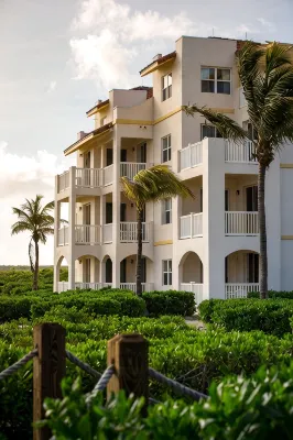 1 bdrm second floor , views pool hot tub private beach spacious newly renovated