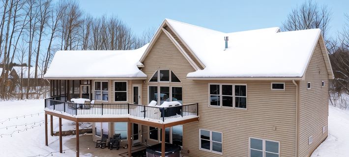 Riverfront Chalet on 5 acres~GameRoom~Spa~Gym~Firepit~Theater~2min to CrystalMtn Hotels in Manistee County