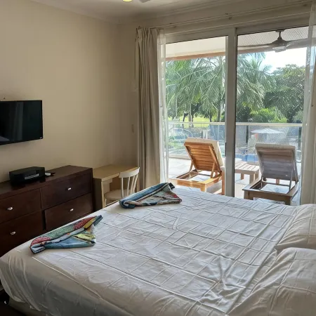 Oceanfront Condo with stunning pool and oversized balcony.