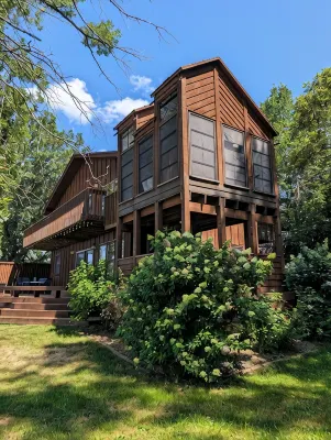 Hunting, Fishing, and ATV/Sled Trails at Lakefront home on Sturgeon Island! - Hot Tub