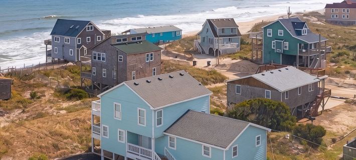 Semi-Oceanfront Family-Friendly Vacation Home with Hot Tub! Steps to Beach! Hotels in Kinnakeet