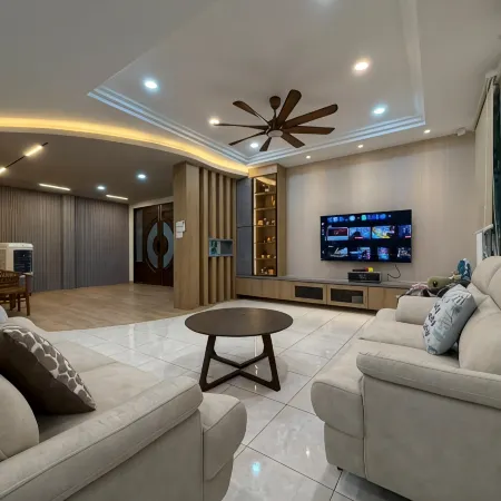 Taman Cheng Baru Landed Homestay 20 Pax Mahjong Karaoke Melaka