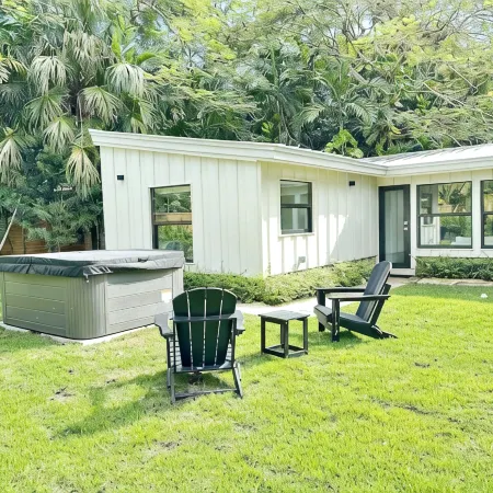 Coconut Grove Mid-Century Jungle Oasis