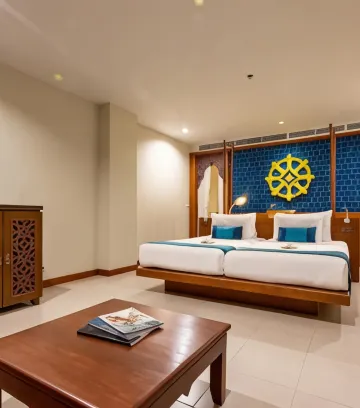 ห้องดีลักซ์ พร้อมวิวสระว่ายน้ำ