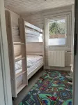 Log cabin in the heath village