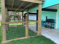 The Trusty Trout - 5 bedroom house w/ lighted pier on Caney Creek in Sargent, TX - Balkon