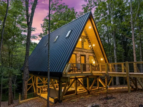 Creekside • Sauna • Hot Tub • Fire Pit • 15 min to Town - Chalets