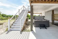 Easy Breezy OBX - New Beautiful Modern Home on the 4x4 w/ Ocean Views & Hot Tub. - 4-Star