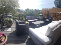 Charming holiday apartment on the Lindenhof in Garz on Rügen Hotels in Garz
