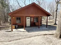 Owls Nest cabin with hot tub near Pomme de Terre lake!