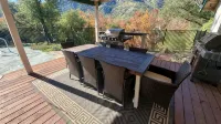 Private house close to Sequoia National Park with pool and private river access