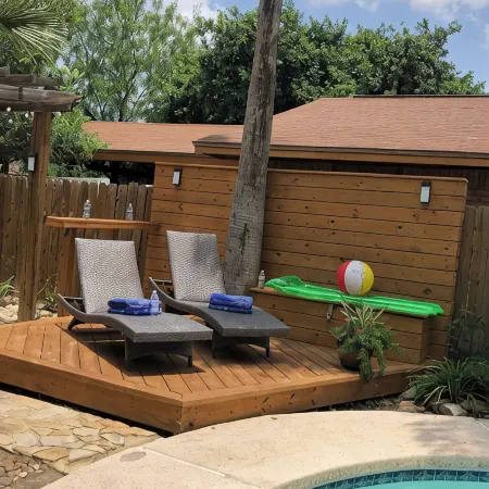 Superb 3-bedroom house with AC in McAllen. Diana's Pool House