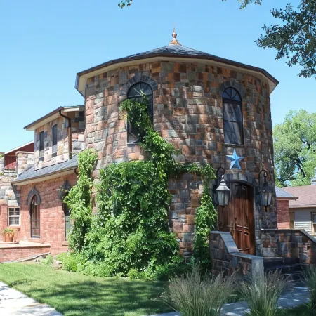 Carter house : 100 year old house with a remodeled castle inspired feel.