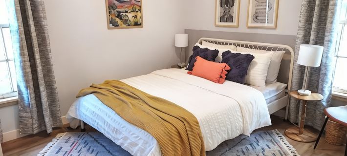 Cozy 2 Bedroom with Mid-Century & Farmhouse Vibes ユインタのホテル