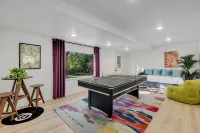 Spacious 4BD - Central Stay w/ Backyard & Games - 4-Star