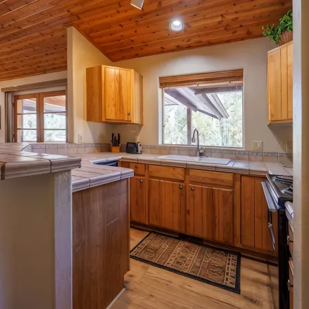 Cabin with horse boarding availability May thru October.