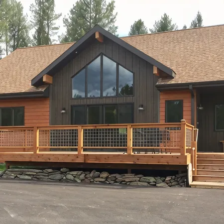 Newer Modern Lodge! Central Black Hills, 4 Bdrms/2 Baths-15 Min. to Mt. Rushmore