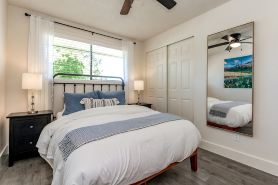 Short Walk to Downtown, AC, Coffee Bar, Patio