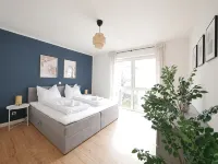 85qm, Parkplatz, Zentral, Großer Balkon, 2 Bäder - Boutique