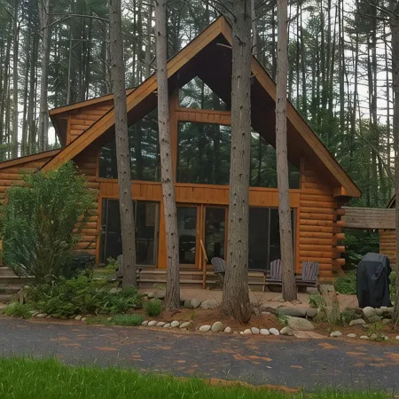 Log Cabin on the Hudson