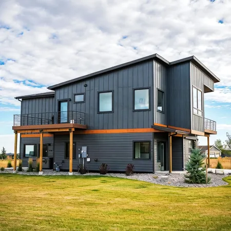 Shred Lodge - Luxurious modern home on the golf course with 180 degree views