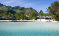 Moorea Sunset Beach - parking