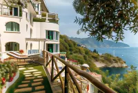 Borgo Santandrea - vue sur la montagne