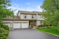 Walkout basement with bar and hot tub!