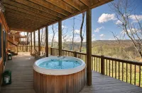 Breathtaking Mountain Views and Hot Tub - Spectacular Log Cabin Oasis