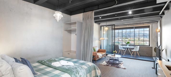 Cozy Studio - Private Balcony, Bath and Tub Hotels in Ловер-Һатт
