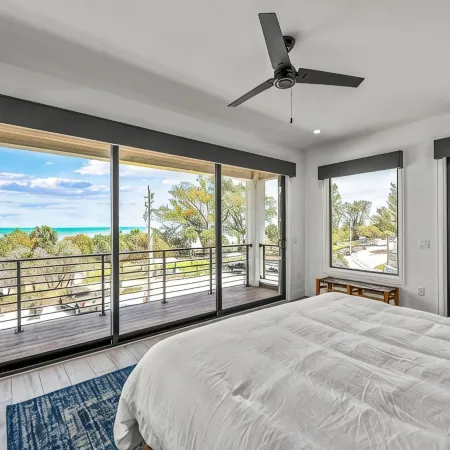 Luxury Beachfront Home! Steps to Beach and Shopping and Sweeping Bay Views!